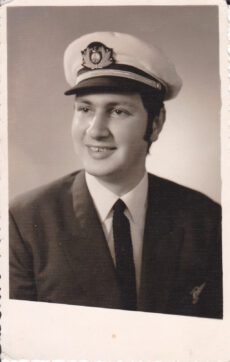Middle East Airlines Flight Captain Rare Photo 1971