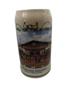 Vintage RASTAL Oktoberfest Munchen Stein 1L Designed & Signed by Hubert Kaplan