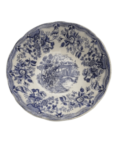 Old Italian Ceramic Soup Plate Promogros