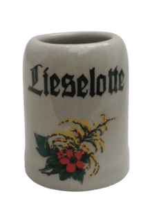 Vintage 1980s Miniature Ceramic Beer Stein Made in Germany