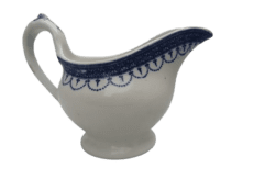 Vintage Keeling & Co. Burslem England Claremont Pattern Gravy Boat Circa 1891-1936