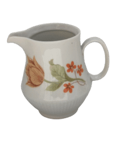 Vintage Germany Colditz Porcelain Floral Creamer GDR