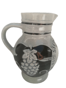 1970s Vintage German Stoneware Wine Pitcher 0.5 Litre