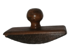 Antique Solid Wood Ink Blotter Signed "L. LINDSAY"