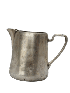 Vintage MEA Middle East Airlines Silver Plated Creamer 1960s In-Flight Service Ware