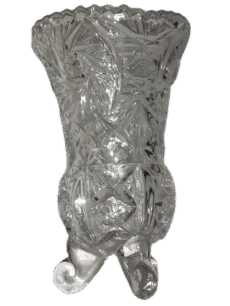 Small Vintage German Anna Hütte Bleikristall Lead Crystal Vase
