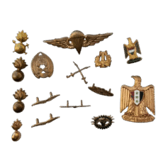 Lot of Rare Iraqi Desert Storm Gulf War Era Insignia 15 Pieces