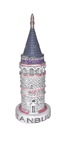 Vintage Istanbul Galata Tower Souvenir Figurine