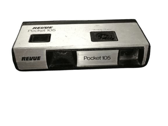 Vintage Revue Pocket 105 Film Camera 1970s Compact Design