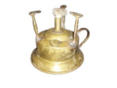 Vintage Brass Primus-Style Kerosene Wick Burner